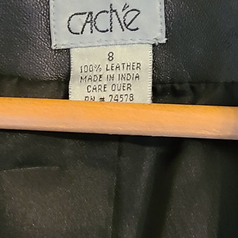 Cache Leather Jacket - Picture 3 of 16